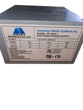 Pp-3203 Ams American Media Systems T 320w Switching Power Supply