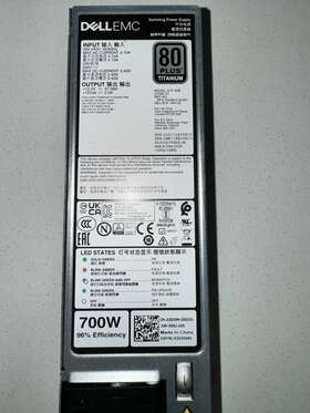 D700e-s1 Dell 03d09n New Emc 700w Power Supply 200-240v 80 Titanium T350 D700e-s1 Dell 03d09n New Emc 700w Power Supply 200-240v 80 Titanium T350