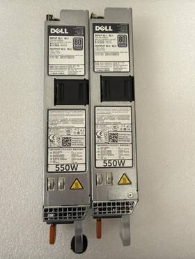 D550e-s0d Dell Set Of 2x D550e-s0 550w Platinum Power Supplies