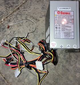 A086121b0000 Enermax 300 Watt Power Supply Eg301p-v B Tested A086121b0000 Enermax 300 Watt Power Supply Eg301p-v B Tested