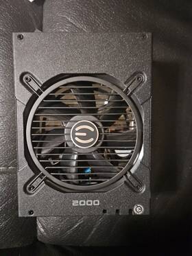 2000w Evga 2000g Supernova Power Supply 200v - 250v Gaming / Server