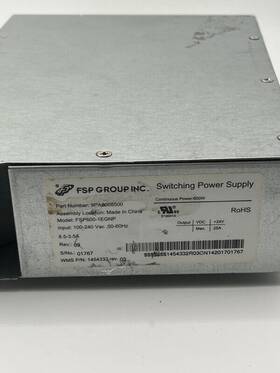 Fsp600-1egnp Fsp Group Inc 9pa6008500 Switching Power Supply Fsp600-1egnp Fsp Group Inc 9pa6008500 Switching Power Supply