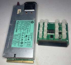 660185001 Hp 1200w Power Supply With Breakout Board