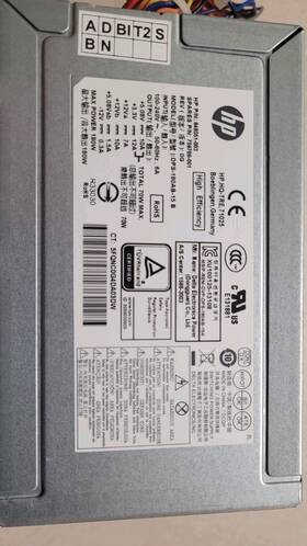 Hp Dps-180ab-15b 180w Atx Power Supply 24 Pin 4 12v 884051-003 737581-001
