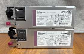 Hstns-pc41-1 Hp Lot Of 2 Enterprise 800w 80plus Platinum Server Power Supplies Hstns-pc41-1 Hp Lot Of 2 Enterprise 800w 80plus Platinum Server Power Supplies