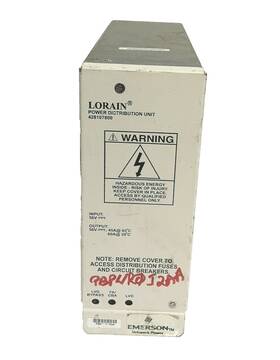 428107800 Lorain Power Distribution Unit Sold As Is Untested