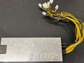 Mp288 My Rig Switching Power Supply Input 200-240v 1680w Max Model Used Silver Mp288 My Rig Switching Power Supply Input 200-240v 1680w Max Model Used Silver