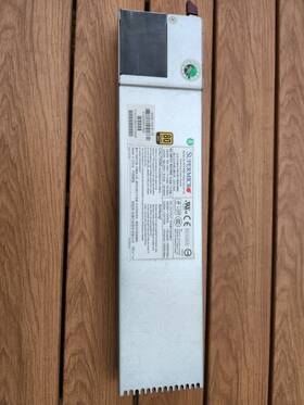 Supermicro Pws-1k22p-1r 1220w 1u 80 Plus Platinum Server Power Supply