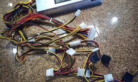 Thermaltake Tp-1us480l2e Toughpower 1u Switching Power Supply Atx Tested