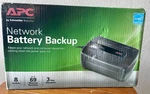 Apc Network Battery Backup #BN4001/450VA/69 MIN./8-OUTLET New Sealed Box. Fixed Price $59.99.