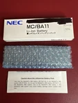 Nos Nec MC/BA11 Li-lon Battery Made In Japan, Untested. Fixed Price $44.49.