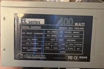 Diablotek Series 400W Atx Power Supply PSEL400 20-PIN 115/230V Gray. Fixed Price $25.00.