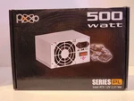 Pixxo 500W Series Pl, Intel Atx 12V 2.31 Ver Power Supply New, Sealed Box. Fixed Price $60.00.