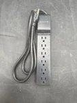 Belkin Home/office BE106001-04 Blk 6-OUTLETS Surge Suppressor. Fixed Price $13.99.
