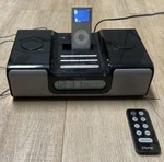 Ihome IH5B Radio Clock Speaker Ipod Not Included. Has Remote. Fixed Price $50.00.
