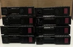 Lot Of 8 Hp Tray Caddy 3.5" For Gen 9 10 Servers Sas Sata 651314-001. Fixed Price $37.00.