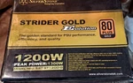 Silver Stone SST-ST1200-G 1200W Strider Gold 80 Plus Power Supply. Fixed Price $189.44.
