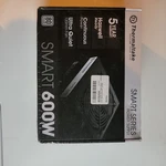 Thermaltake Smart Power Supply Atx 12V 600W 80 Plus White Active Pfc S/cable. Fixed Price $45.97.