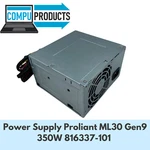 Hp Power Supply 350W 816337-101 DPS-35AB-20 For Proliant ML30 GEN9. Fixed Price $86.00.
