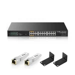 24 Port 2.5GB Managed Ethernet Network Switch 500W, Poe++ .... Fixed Price $487.16.