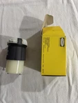 Hubbell Twist-lock Electrical Plug 20A 480V HBL2433 Black/white. Fixed Price $10.00.