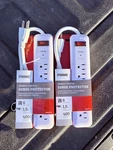 2X Prime PB802013 6-OUTLET Surge Protector 400 Joules 1.5' Power Cord. Fixed Price $13.00.
