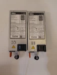 Lot Of Dell Poweredge R720 750W Supply DPS-750AB-2 D750E-S1 9PXCV. Fixed Price $29.95.
