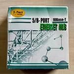 Hawking Technology Port 10BASE-T Mini Ethernet Hub PN500TB0 New Box. Fixed Price $15.00.