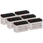 Sigmastek Battery Set Of 6 For Tripp Lite SUINT3000RTXL2U Rechargeable 12V 7.5AH. Fixed Price $104.99.