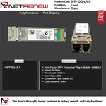 Cisco SFP-10G-LR-X 10GBASE-LR Sfp+ Transceiver 10GBE 1310NM 10KM Lc Duplex. Fixed Price $224.00.
