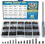 751PCS Laptop Notebook Computer Screws Kit Set With Screwdriver For Ibm Hp Dell. Fixed Price $18.49.