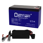 Mighty Max 12V 9AH Gel F2 Replaces Liebert Psi-xr PS1500RT3-120W + Charger. Fixed Price $44.99.