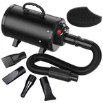 Dog Hair Dryer 3.2HP/2800W High Velocity Pet Blower Grooming With Heater. Fixed Price $61.58.