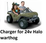 Ac Dc Adapter Charger Power Supply For 24V Halo Warthog Ride On Toy Car. Fixed Price $34.95.