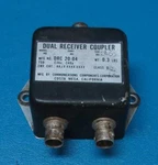 Used Communication Components Aircraft Dual Receiver Coupler P/n DRC20-04 (9487). Fixed Price $262.00.