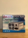 Okia Atx Power Supply 450W Silver. Fixed Price $34.00.