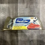 Reynolds Handi-vac Vacuum Sealer Starter Kit & 3 Freezer Bags New Sealed. Fixed Price $9.47.
