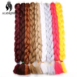 Alororo Synthetic 82 Inch Jumbo Braid Hair High Temp Fiber Purple Red. Fixed Price $18.99.