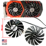 Full Set Gpu Fans 95MM Msi 470 480 570 580 Gaming X PLD10010S12HH Us Seller.... Fixed Price $12.45.
