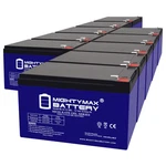 Mighty Max 12V 12AH Gel F2 Replaces Cooper R6000 Floor Rack Unit - 10 Pack. Fixed Price $279.99.