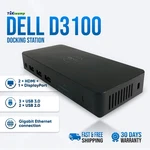 Dell D3100 Universal Usb 3.0 Ultra Hd 4K Triple Display Support Docking Station. Fixed Price $55.51.
