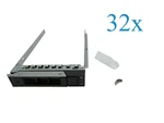 New 32X Dell DXD9H 2.5" Sff Sas/sata Hdd Tray Caddy R640 R740XD R440. Fixed Price $179.99.