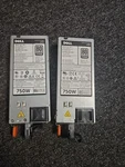 X Dell Dp/n 079RDR 750W 80 Plus Platinum Power Supply E750E-S0 R620/R720 Gifts. Fixed Price $29.99.