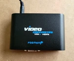 Fosmon Vga To Hdmi 1080P Converter W/3.5MM Audio, Pc, Oem Power Supply. Fixed Price $16.99.