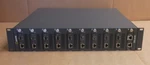 Perle MCR1900 Media Converter 05059900 + 9X CM-10GT-SFP 1X Mcr-mgt Modules. Fixed Price $1937.66.