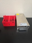 Mean Well SE-600-24 Power Supply 600W 24V 25A + Custom 3D Printed Bracket. Fixed Price $120.00.