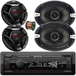 Infinity Alpha 100 Receiver, 2X 6X9" 500W Speakers, 6.5" 300W Wire. Fixed Price $208.49.