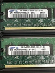 Samsung 1GB PC2-3200R DDR2-400 Ecc Registered Server Ram M393T2953CZ3-CCC. Fixed Price $20.00.
