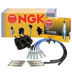 Ngk Ignition Coil Wires & G-power Platinum Spark Plugs Kit For Wrangler 3.8 V6. Fixed Price $153.95.