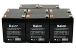 Raion Power 12V 5AH T2 F2 Battery For Csb HR1227W - 8 Pack. Fixed Price $109.99.